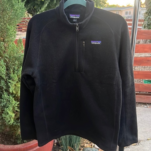 Patagonia Other - Patagonia Men's Better Sweater Fleece 1/4-Zip - Black. Size Small